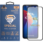 Idol 1991 Special Tempered Glass Tcl K70 Se 6.56in 9H 0.25mm Full Cover Finger Unlock Full Glue BLACK