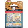 Funko Bitty Pop! 2-Pack: Demon Slayer - Inosuke Hashibira & Zenitsu Agatsuma Vinyl Figures