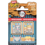 Funko Bitty Pop! 2-Pack: Demon Slayer - Inosuke Hashibira & Zenitsu Agatsuma Vinyl Figures