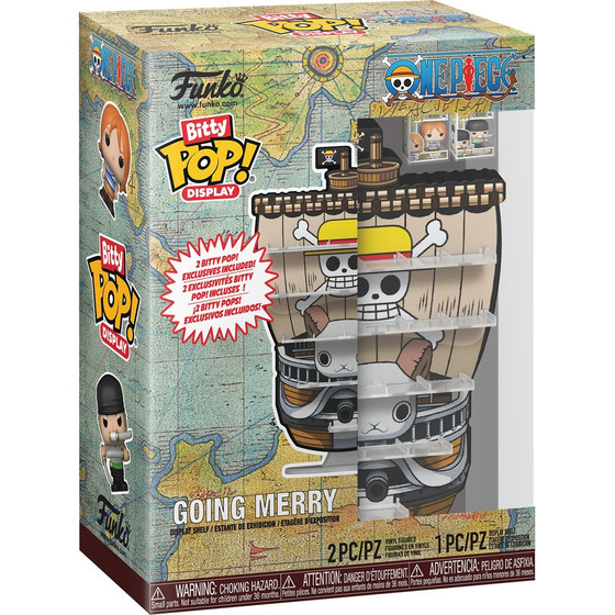 Funko Bitty Pop! Display: One Piece - Going Merry Vinyl Figures