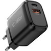 Tech-Protect NCA65W-Gan 2-Port Network Charger Pd 65W / QC3.0 BLACK