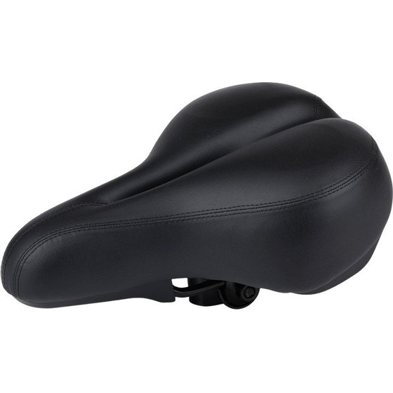 Dunlop - Gel Bicycle saddle, ergonomic, wide, tourist/city, 28x21 Cm - (871125243619)