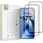 Tech-Protect Glass Fit+ 2-Pack Tempered Glass For Xiaomi 17T - Black - (30049-0)