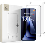Tech-Protect Glass Fit+ 2-Pack Tempered Glass For Xiaomi 17T Pro - Black - (30050-0)