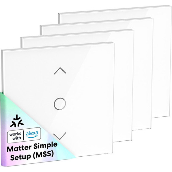 Meross MRS100MA(EU) ������� ��������� ����� �� Wi-Fi (Matter) (��� 4 ��������) - (MRS100MAQUA-EU)
