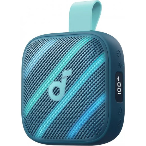 Anker Bluetooth Speaker Soundcore Boom Go 3i, 15W, TWS, RGB, Waterproof, Blue - (D5103030)