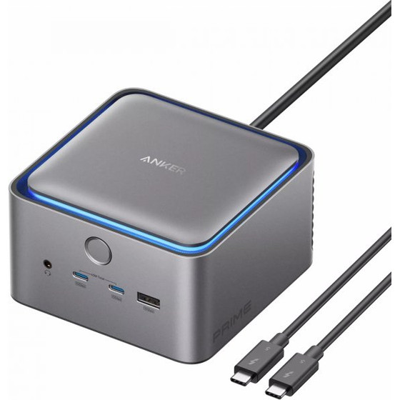 Anker Thunderbolt Hub Prime TB5, 14in1, Grey - (A83B53A1)