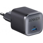 Anker Wall Charger Nano, 45W, 3A, 1 x USB-C, Black - (A2692L11)