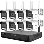 SriHome 5MP Fhd 8CH Wireless Nvr Kit - (NVS001-8IPC065)
