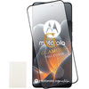 Idol 1991 Glamour Tempered Glass Motorola Signature 5G 6.8in 9H 0.30mm Full Cover 3D Full Glue Finger Unlock BLACK+Squeezy C