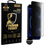 Idol 1991 Premium Privacy Antispy Tempered Glass Xiaomi Redmi 17 5G 6.9in 9H 0.25mm Semi Curved Full Glue BLACK