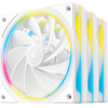 Deepcool Fan Pack 3-in-1 3x120mm - FL12R Se White, Reverse, Addressable Rgb - (R-FL12RSE-WHAPN3-G)