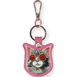 Nimmy Case Locatorr Glasses Cool And Cute Cat Pink - (N-YJ-YSK-018)