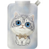 Nimmy Magnetic Phone Wallet Stand New Big-Eye Cute Pets 2.0 Cat Grey - (N-XDY-CXKTZJ-023)