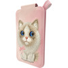 Nimmy Magnetic Phone Wallet Stand New Big-Eye Cute Pets 2.0 Cat Pink - (N-XDY-CXKTZJ-007D)