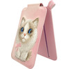 Nimmy Magnetic Phone Wallet Stand New Big-Eye Cute Pets 2.0 Cat Pink - (N-XDY-CXKTZJ-007D)