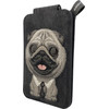 Nimmy Magnetic Phone Wallet Stand New Big-Eye Cute Pets 2.0 Dog Black - (N-XDY-CXKTZJ-009A)