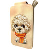 Nimmy Magnetic Phone Wallet Stand New Big-Eye Cute Pets 2.0 Dog Brown - (N-XDY-CXKTZJ-014)