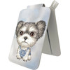 Nimmy Magnetic Phone Wallet Stand New Big-Eye Cute Pets 2.0 Dog Grey - (N-XDY-CXKTZJ-027)