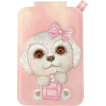 Nimmy Magnetic Phone Wallet Stand New Big-Eye Cute Pets 2.0 Dog Pink - (N-XDY-CXKTZJ-002)