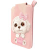 Nimmy Magnetic Phone Wallet Stand New Big-Eye Cute Pets 2.0 Dog Pink - (N-XDY-CXKTZJ-002)