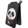 Nimmy Magnetic Phone Wallet Stand New Big-Eye Cute Pets 2.0 Panda Black - (N-XDY-CXKTZJ-006A)