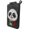Nimmy Magnetic Phone Wallet Stand New Big-Eye Cute Pets 2.0 Panda Black - (N-XDY-CXKTZJ-006A)