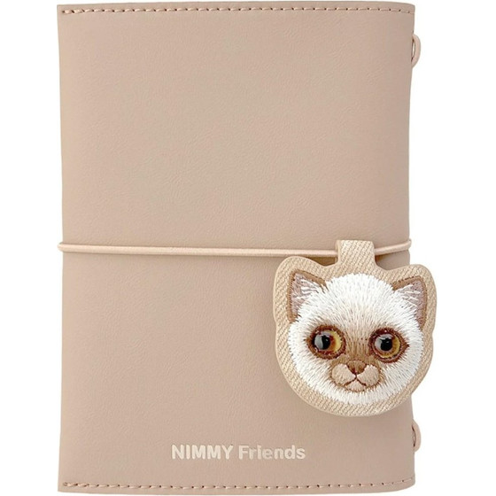 Nimmy Notebook + Pen Set 2-in-1 New Big-Eye Cute Pets 2.0 Cat Brown - (N-XDY-SZB-026-D)