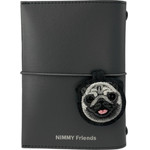Nimmy Notebook + Pen Set 2-in-1 New Big-Eye Cute Pets 2.0 Dog Black - (N-XDY-SZB-09A-D)