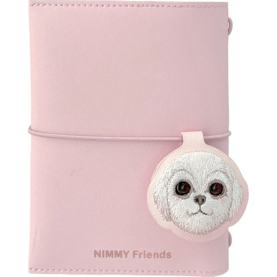 Nimmy Notebook + Pen Set 2-in-1 New Big-Eye Cute Pets 2.0 Dog Pink - (N-XDY-SZB-02A-D)