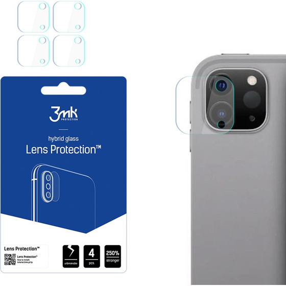 3MK Protection 3MK Lens Protection Hybrid Camera Lens Glass For Ipad Pro 12.9 5/6th Gen - (W-3LenProt-AiPaPr42-0)