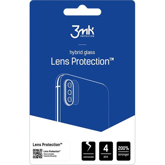 3MK Protection 3MK Lens Protection Hybrid Camera Lens Glass For Samsung Galaxy Z Flip 8 - (W-3LenProt-GZFl8-0)