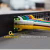 Gembird Cablexpert S/Ftp Cat. 6A Lszh Patch Cord Yellow 2M - (PP6A-LSZHCU-Y-2M)