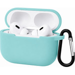 Silicone Case For Airpods 4 /Ligth blue/ OEM
