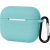 Silicone Case For Airpods 4 /Ligth blue/ OEM