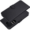 Flip Case For Motorola G17 Power 4CArd Rfid anti-Theft Tech Fabric Black OEM