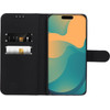 Flip Case For Motorola G17 Power 4CArd Rfid anti-Theft Tech Fabric Black OEM