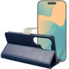 Flip Case For Motorola G17 Power Split Book Navy And Cream OEM