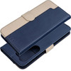 Flip Case For Motorola G17 Power Split Book Navy And Cream OEM