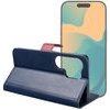 Flip Case For Motorola G17 Power Split Book Navy And Red OEM