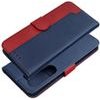 Flip Case For Motorola G17 Power Split Book Navy And Red OEM