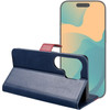 Flip Case For Motorola G37 Power Split Book Navy And Red OEM