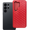 Flip Case For Motorola G57 Power Cubic Book Red OEM