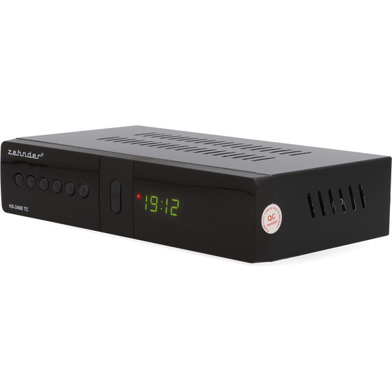 ZEHNDER - �������� ������ DVB-T2/DVB-C H.265 (HEVC) Full Hd �� Usb PVR, Led Display - (HX-2400 TC)
