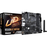 Gigabyte Motherboard B550M K WIFI6E, Socket AM4, DDR4, Micro-ATX