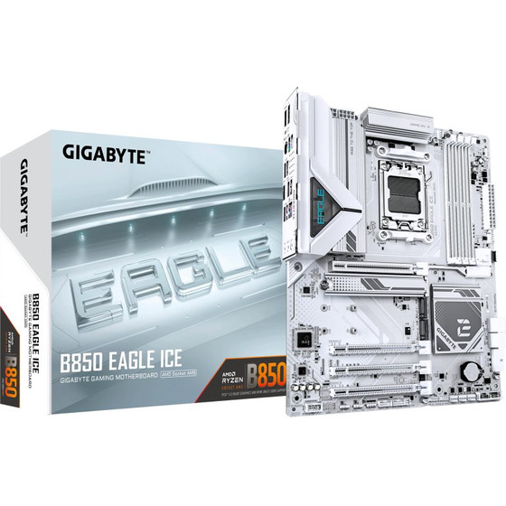 Gigabyte Motherboard B850 Eagle ICE, Socket AM5, DDR5, ATX