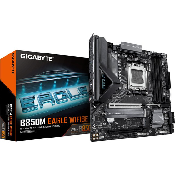 Gigabyte Motherboard B850M Eagle WIFI6E, Socket AM5, DDR5, Micro-ATX