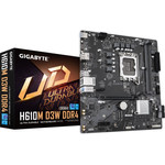Gigabyte Motherboard H610M D3W, Socket 1700, DDR4, Micro-ATX