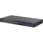 Dahua Poe Cloud Handged Desktop Layer 2 Switch, 26 Ports, 24x100M RJ-45 (Poe Max 135W), 2xGbit RJ-45 (Combo), 2xGbit Sfp (Combo)