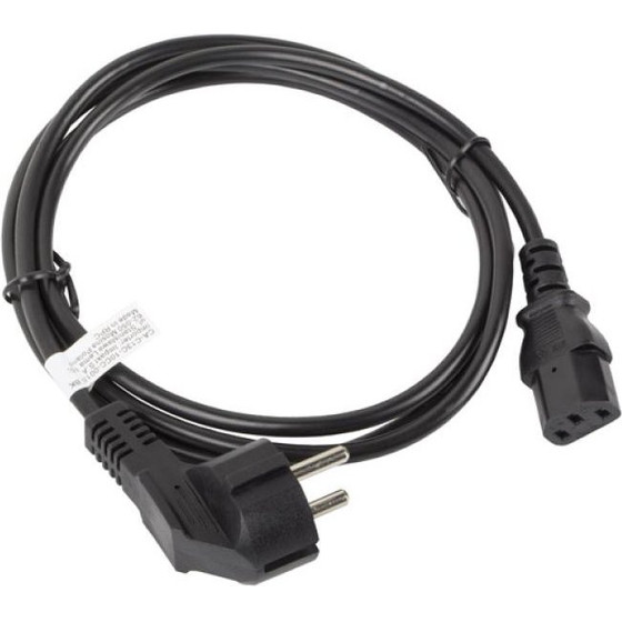 Lanberg Cee 7/7- Iec 320 C13 Power Cord 1.8M BLACK